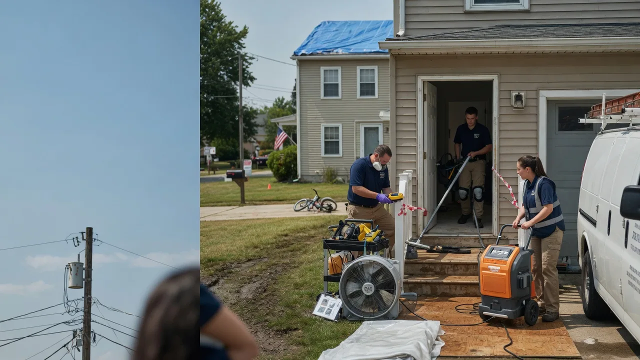 Water Damage Repair in Savoy, TX near me